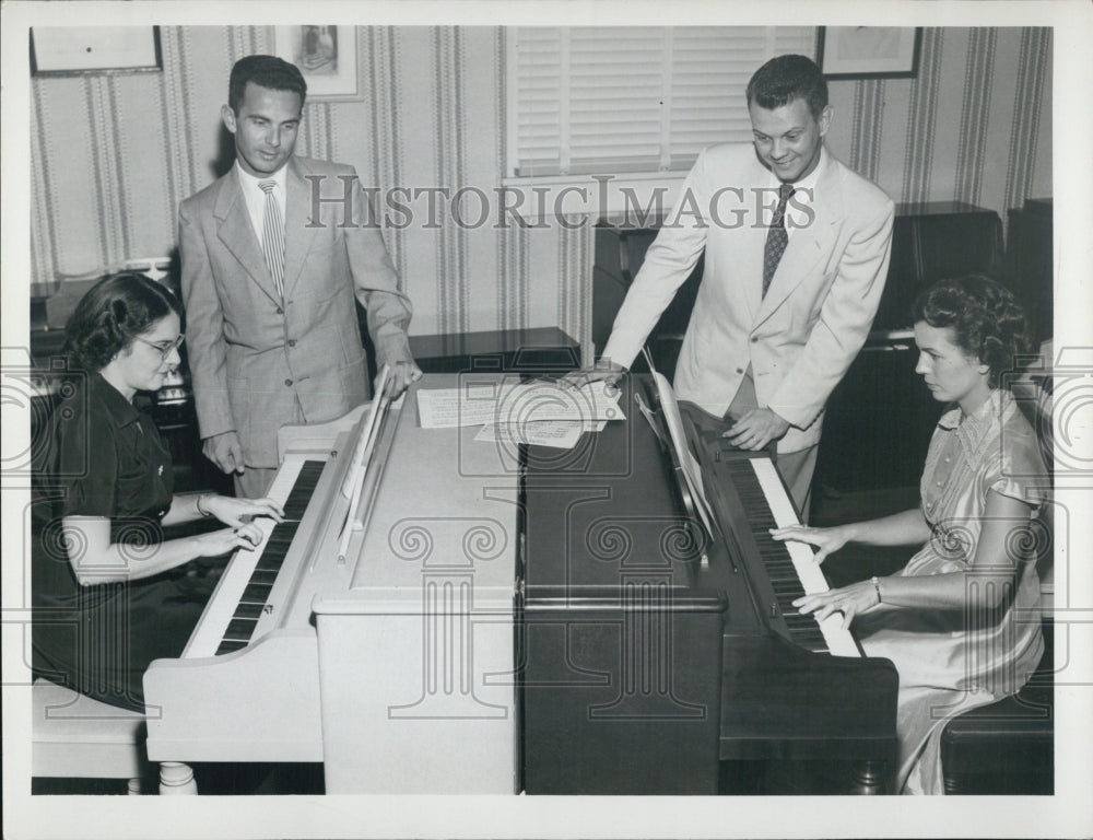 Press Photo Carreno Piano Quartet Betty Henry Lawton Wilkinson Helen Parsley - Historic Images