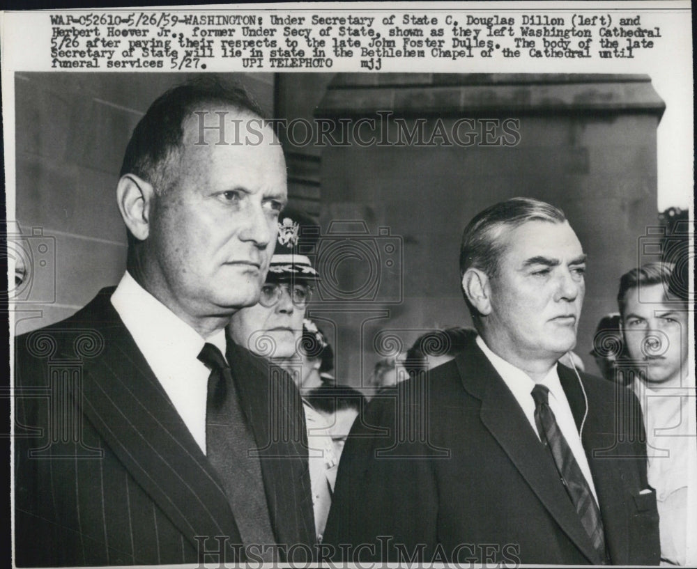 1959 Herbert Hoover JR. Politician - Historic Images