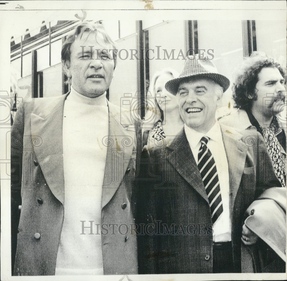 1973 actor Richard Burton Carlo Ponti film producer - Historic Images