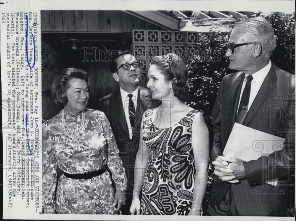 1969 Mrs. Barbara Young, wife of Astronauth John W. Young - Historic Images