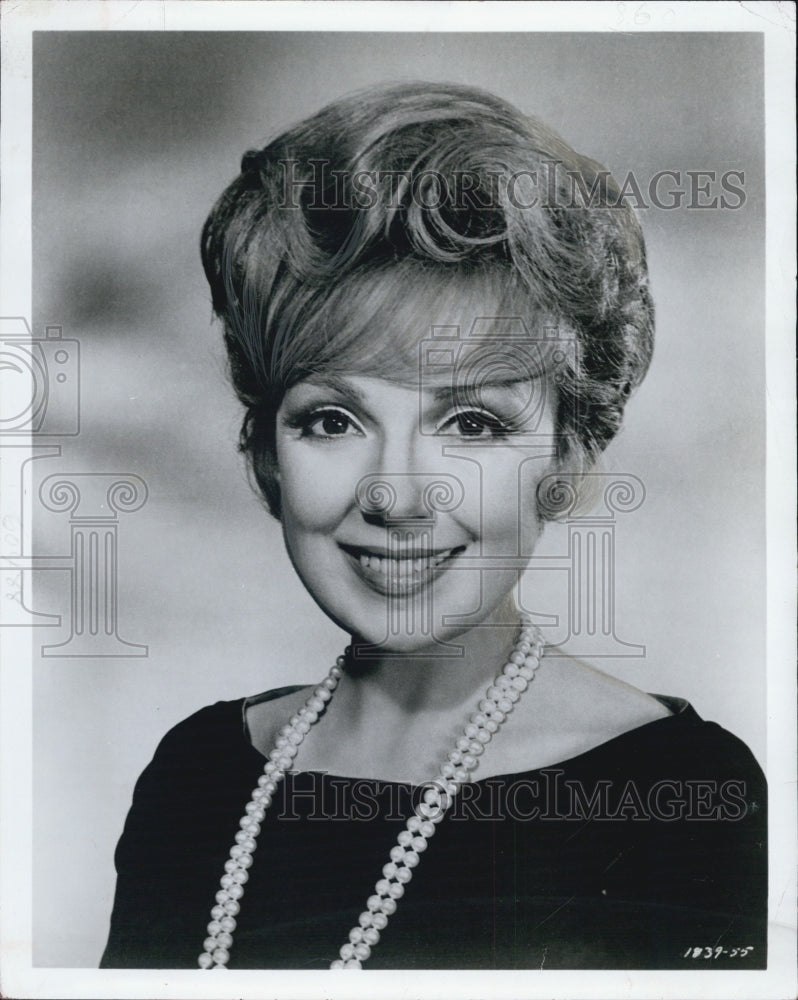 1966 Press Photo Edie Adams in &quot;Made in Paris&quot; - Historic Images