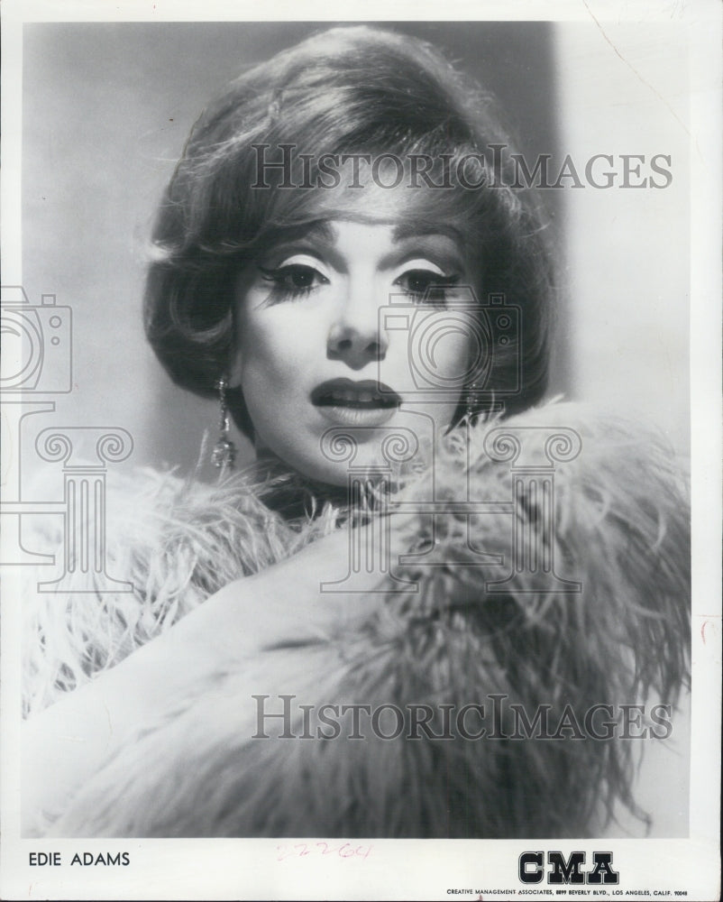 1970 Press Photo Edie Adams will star in &quot;La Perichole&quot; - RSG12203 - Historic Images