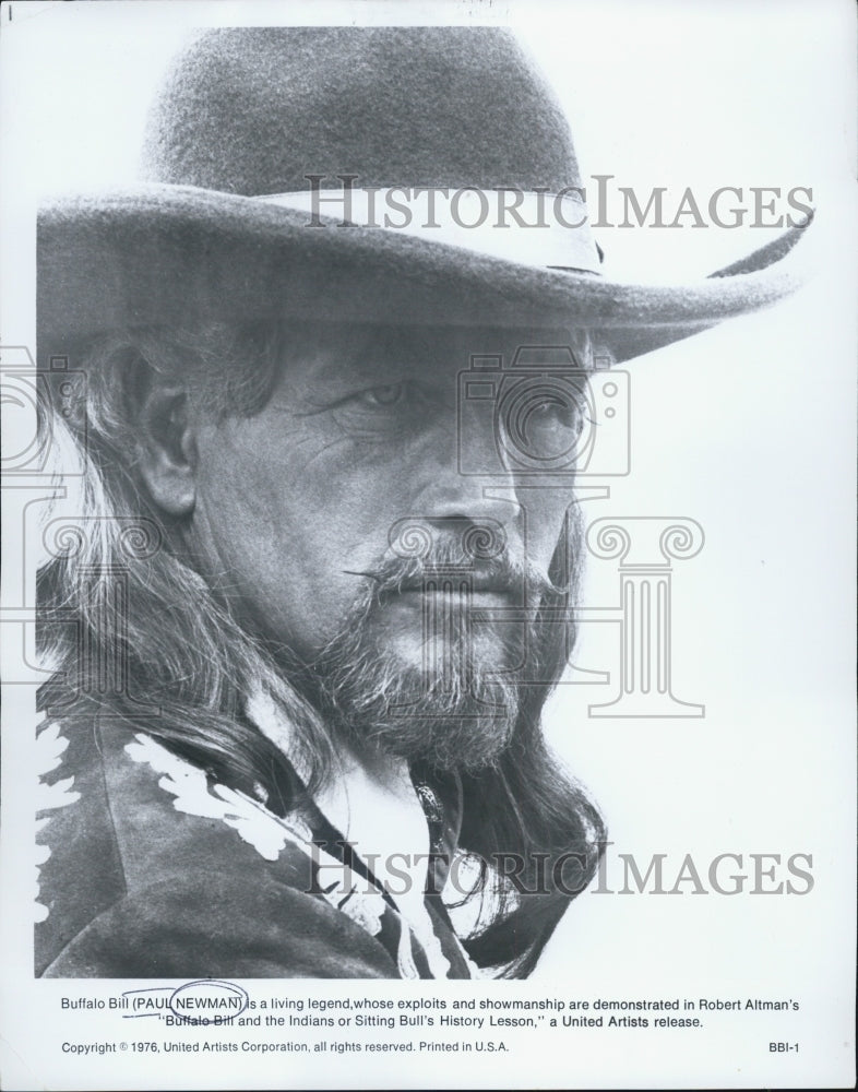 1976 Paul Newman stars in&quot; Buffalo  Bill&quot; - Historic Images