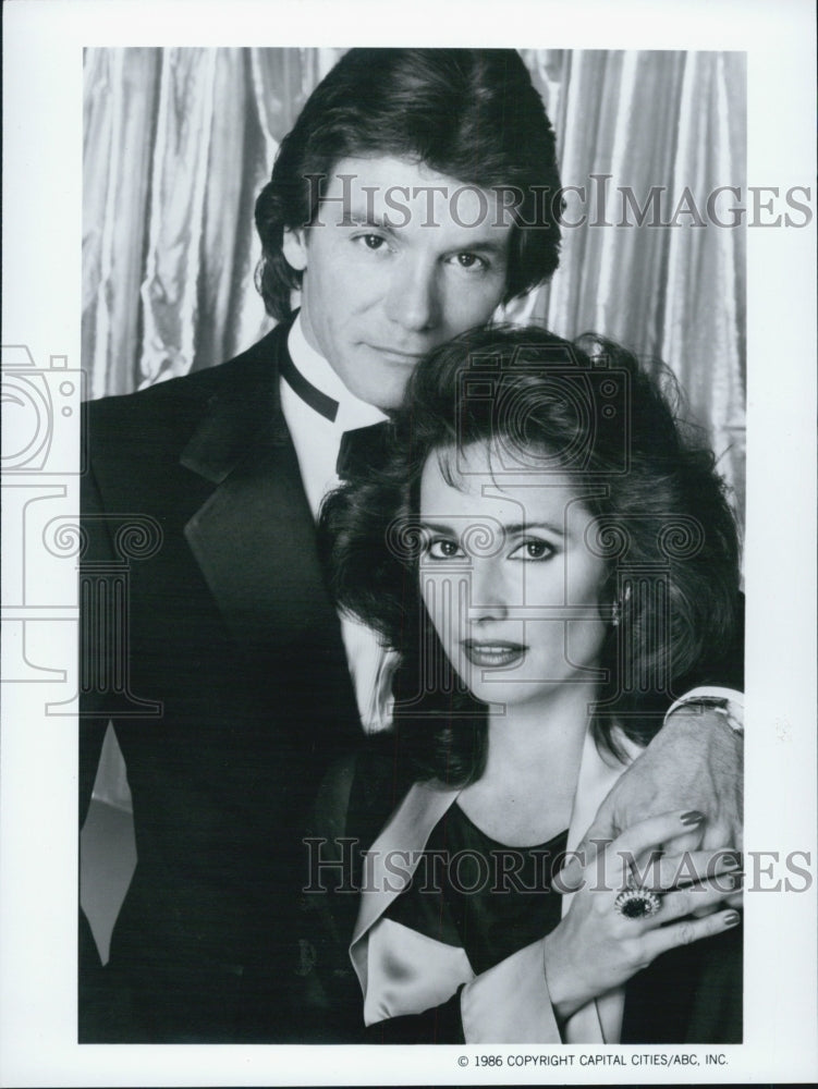 1986 Press Photo Susan Lucci of &quot;All my Children&quot; - Historic Images