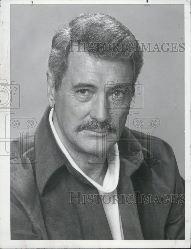 1981 Press Photo Rock Hudson in "The Devlin Connection" - Historic Images