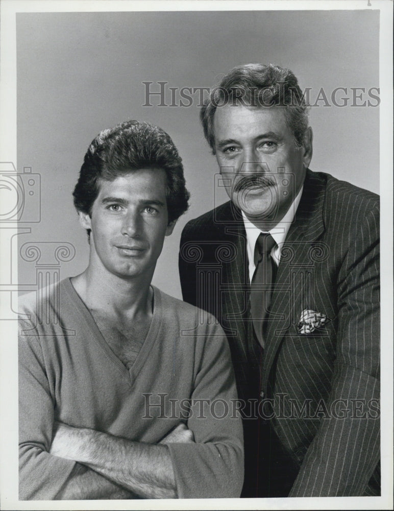 1982 Press Photo Rock Hudson in &quot;The Devlin Connection&quot; - Historic Images