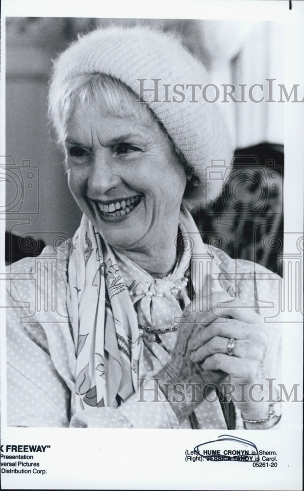 Press Photo Jessica Tandy - Historic Images