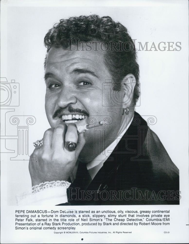 1978 Dom DeLuise in &quot;The Cheap Detective&quot; - Historic Images