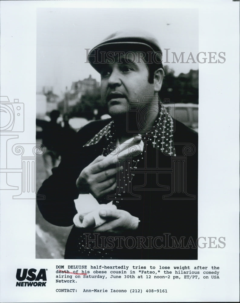 Press Photo Dom Deluise in &quot;Fatso&quot; - Historic Images