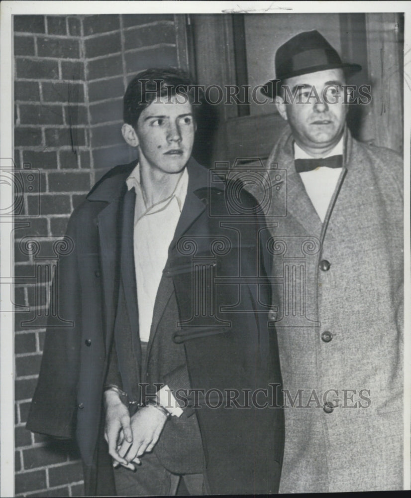 1961 Moran Arrested in Bronx for Homicide of Reiger - Historic Images