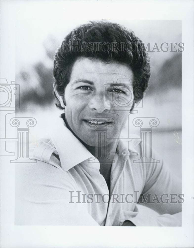 Press Photo of American actor, singer, playwright Frankie Avalon - Historic Images