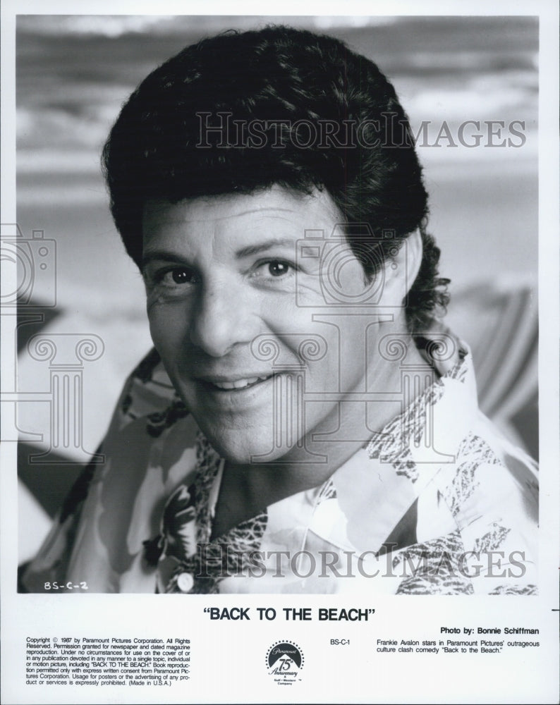 1999 Press Photo Frankie Avalonin "Back to the Beach" - Historic Images