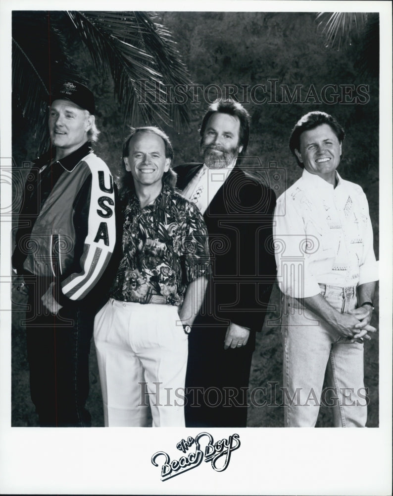Press Photo The Beach Boys Musicians band singers - Historic Images