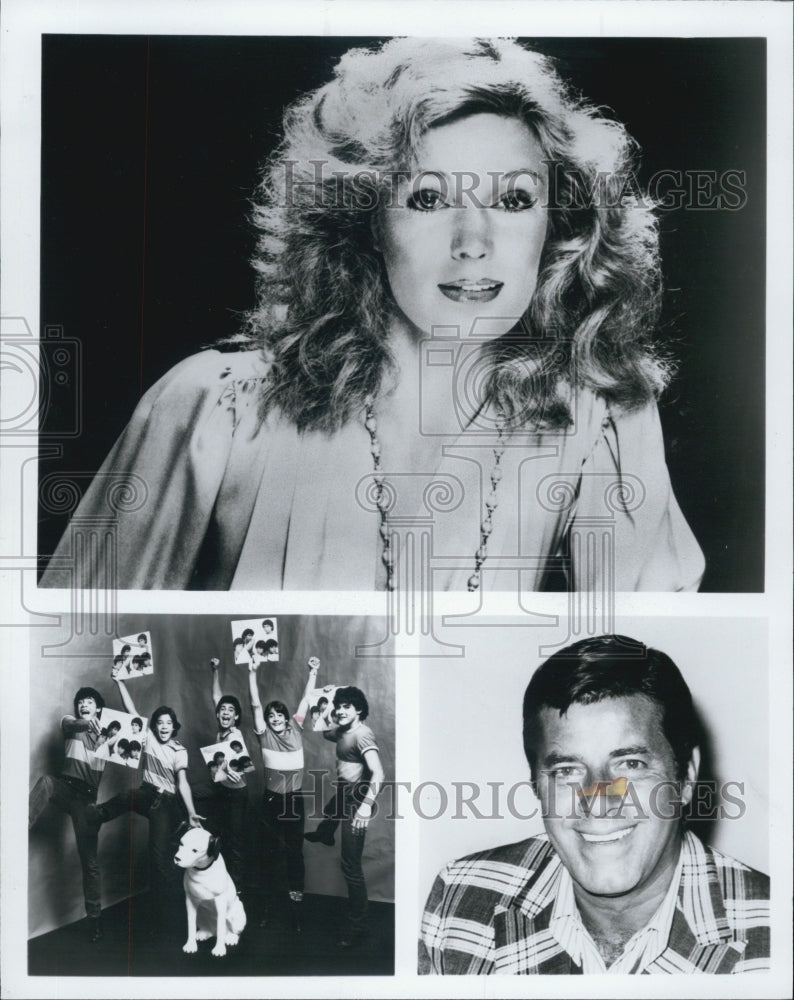 Press Photo Jerry Lewis and Yvette Mimieux. - Historic Images