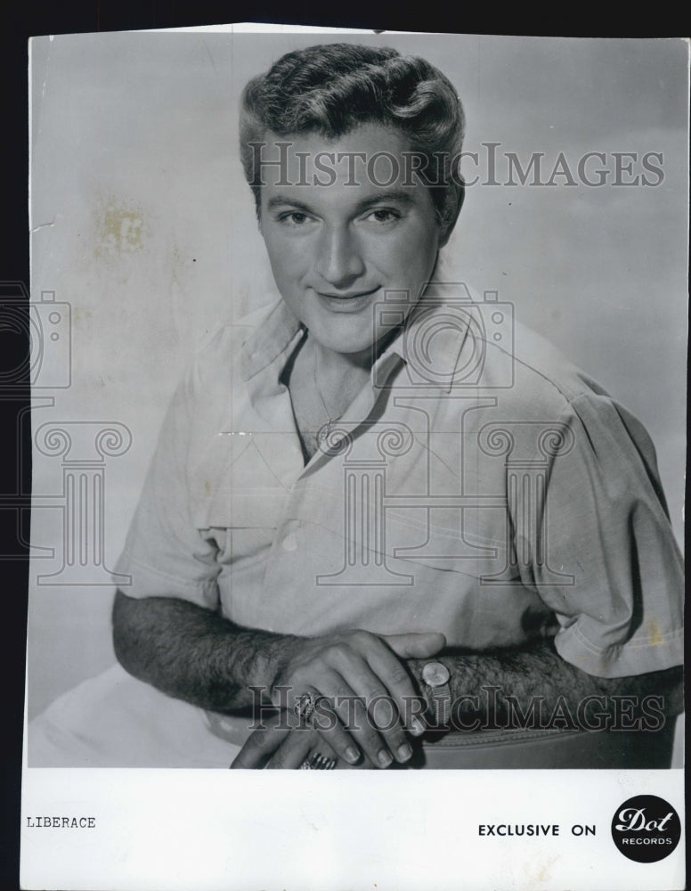 Press Photo Liberace - Historic Images