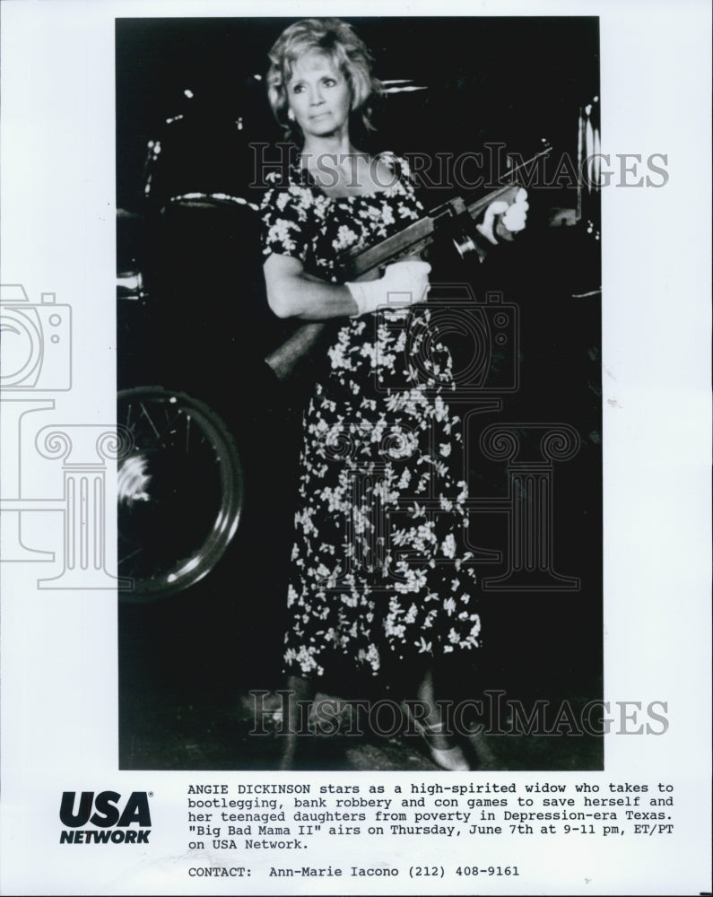 1980 Press Photo Angie Dickinson - Historic Images