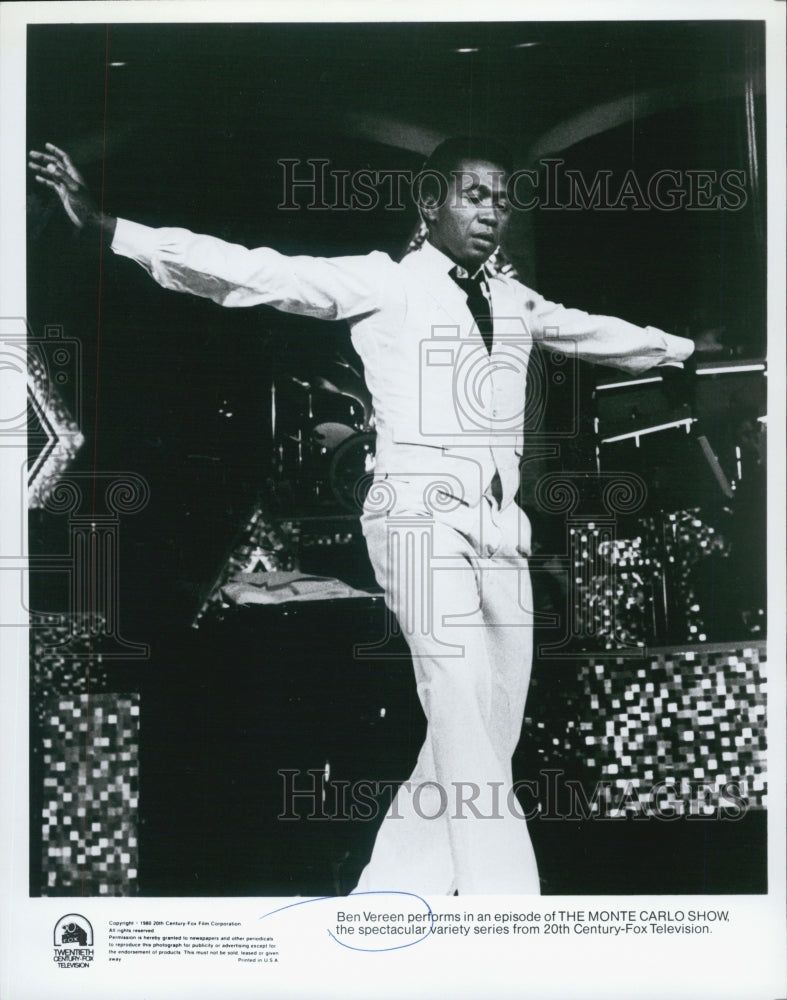 1990 Press Photo Ben Vereen - Historic Images