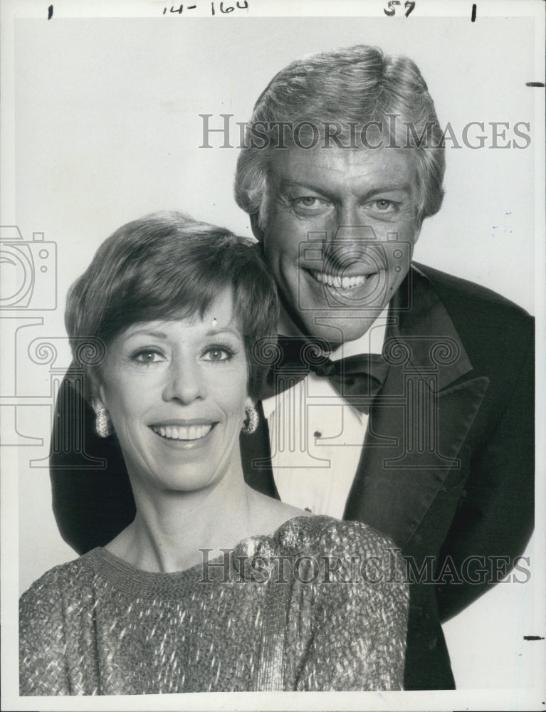 1977 Carol Burnett Dick Van Dyke Carol Burnett TV show 11th season - Historic Images