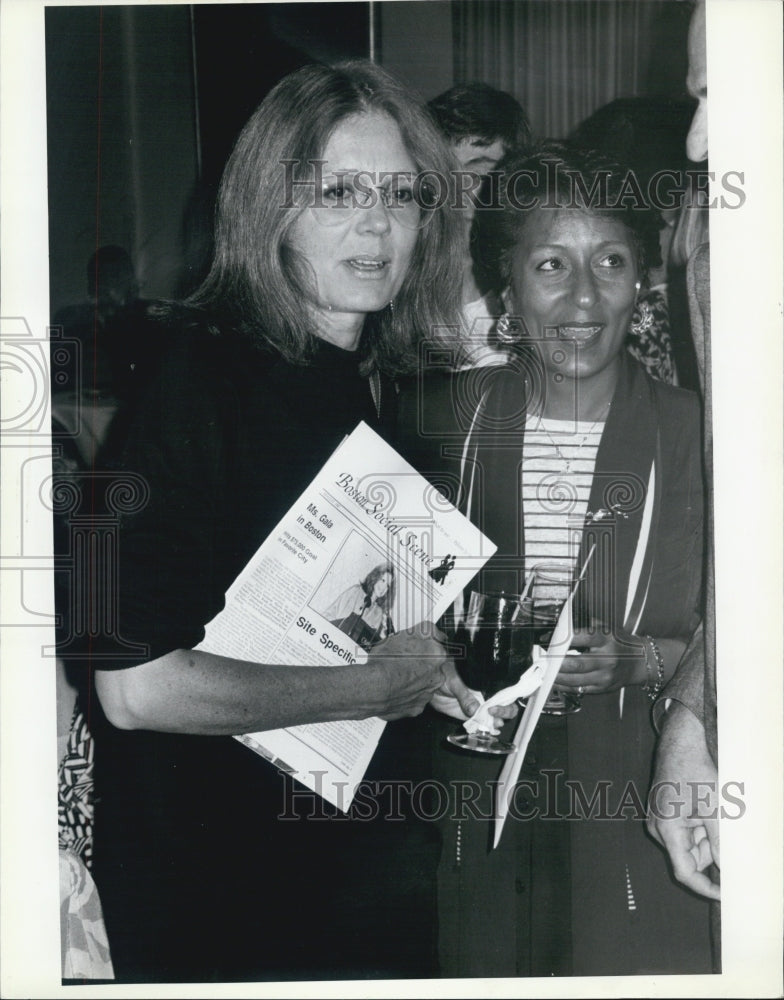 Press Photo Gloria Steinem - Historic Images