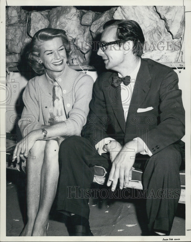 1958 K.T. Stevens Stage and Screen Actress Peter Buchan - Historic Images