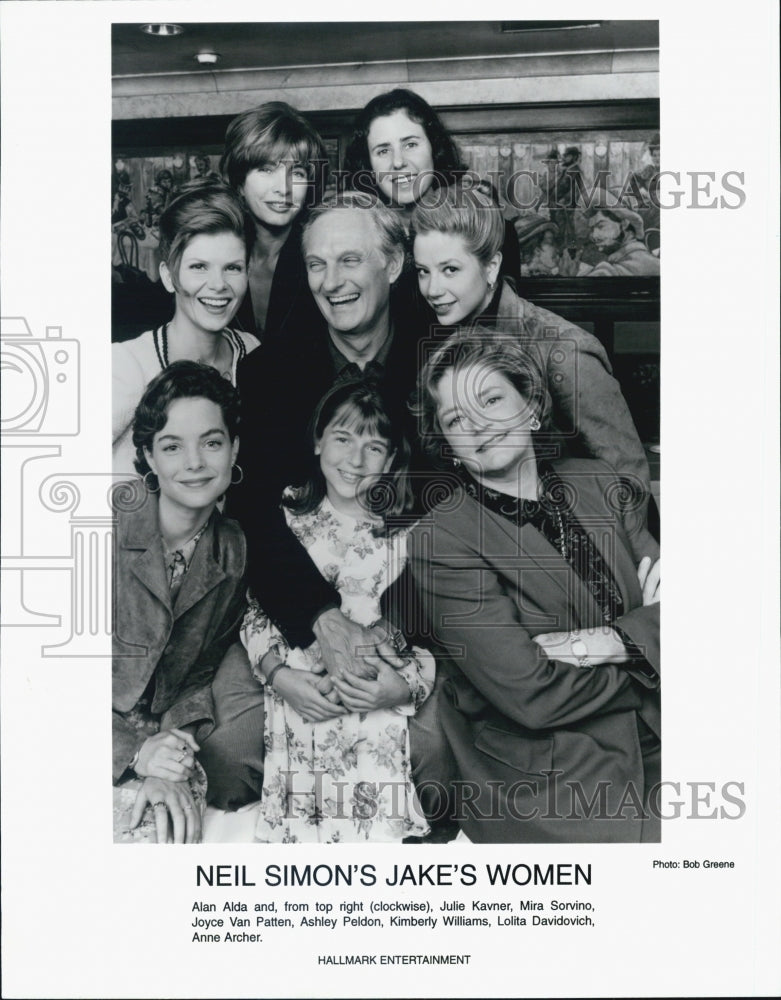 1996 Press Photo Neil Simons Jake&#39;s Women - Historic Images