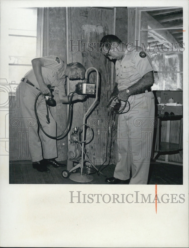 1973 St, Petersburg Fire Department Emergency medical Techinicians - Historic Images