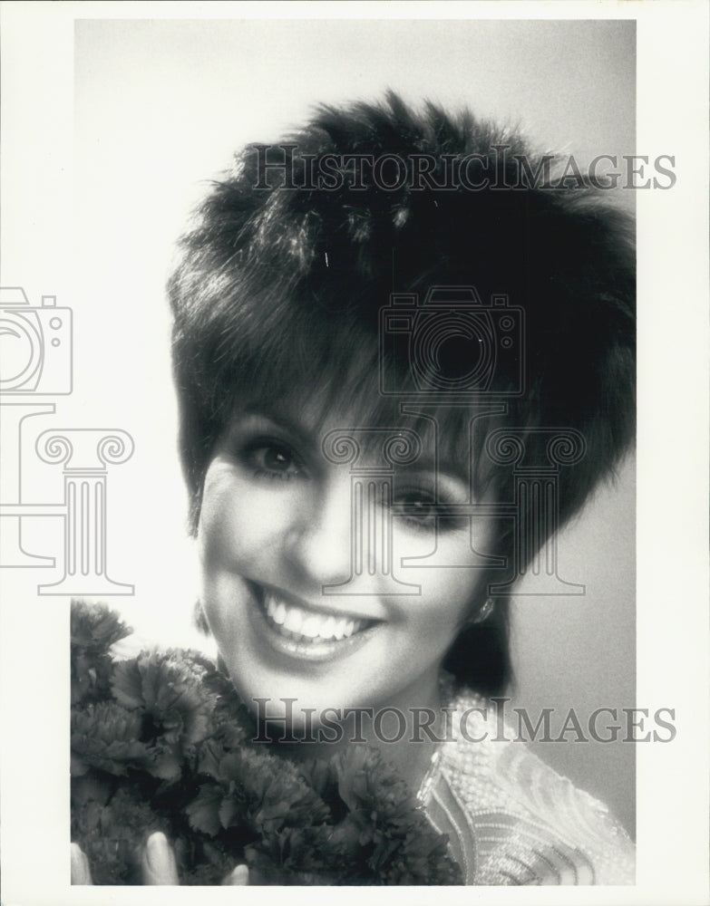 Press Photo Entertainer Liza Minnelli - Historic Images