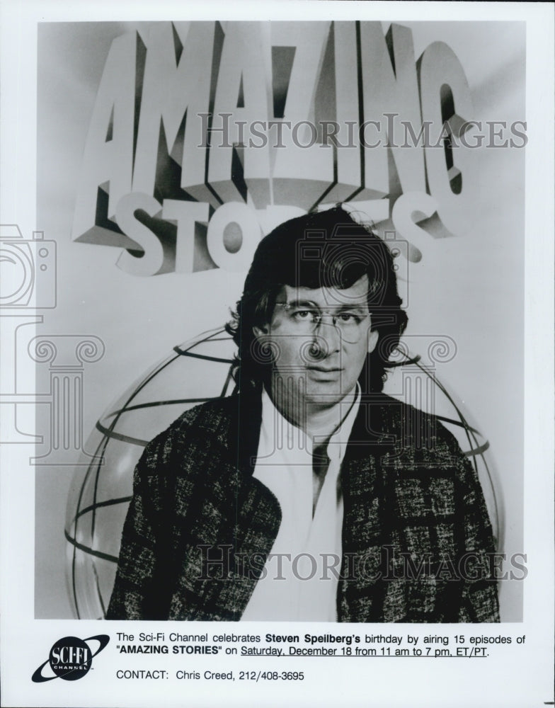Press Photo Steven Spielberg Amazing Stories - Historic Images