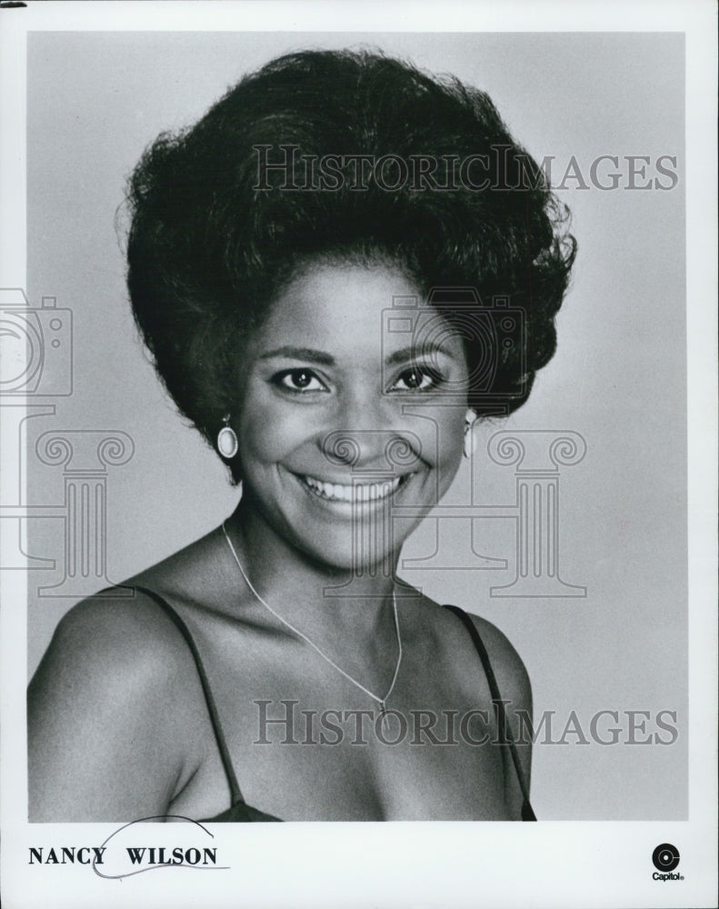 1974 Nancy Wilson Entertainer Musician Singer - Historic Images