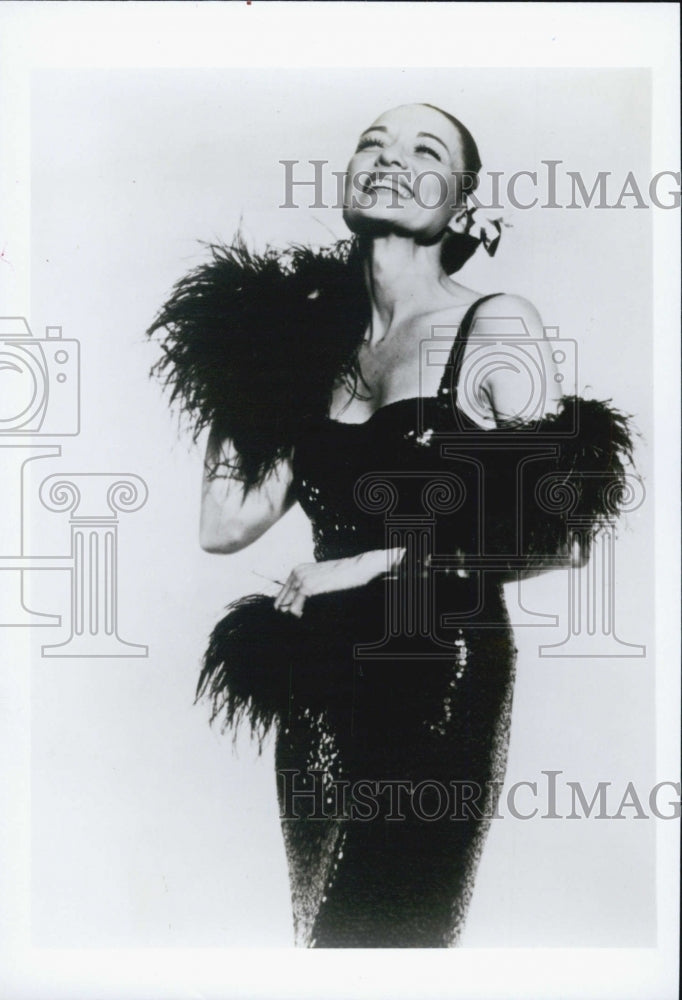 Press Photo Julie Wilson Singer And Musical Theater Actress Publicity Picture - Historic Images