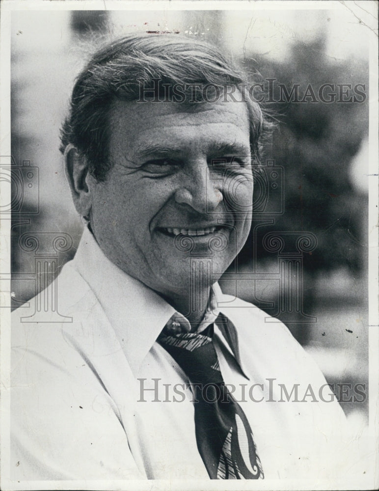 1980 Press Photo Rep Daniel Rostenkowski Democrat Illinois - Historic Images