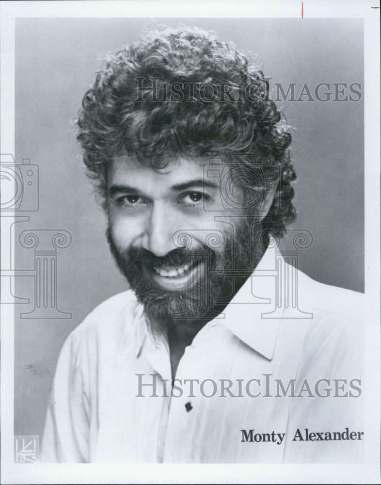 1991 Press Photo Monty Alexander Pianist - Historic Images