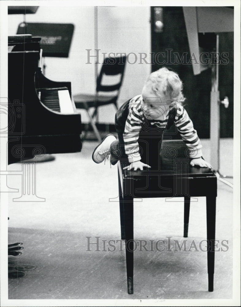 1981 Press Photo Piano - Historic Images