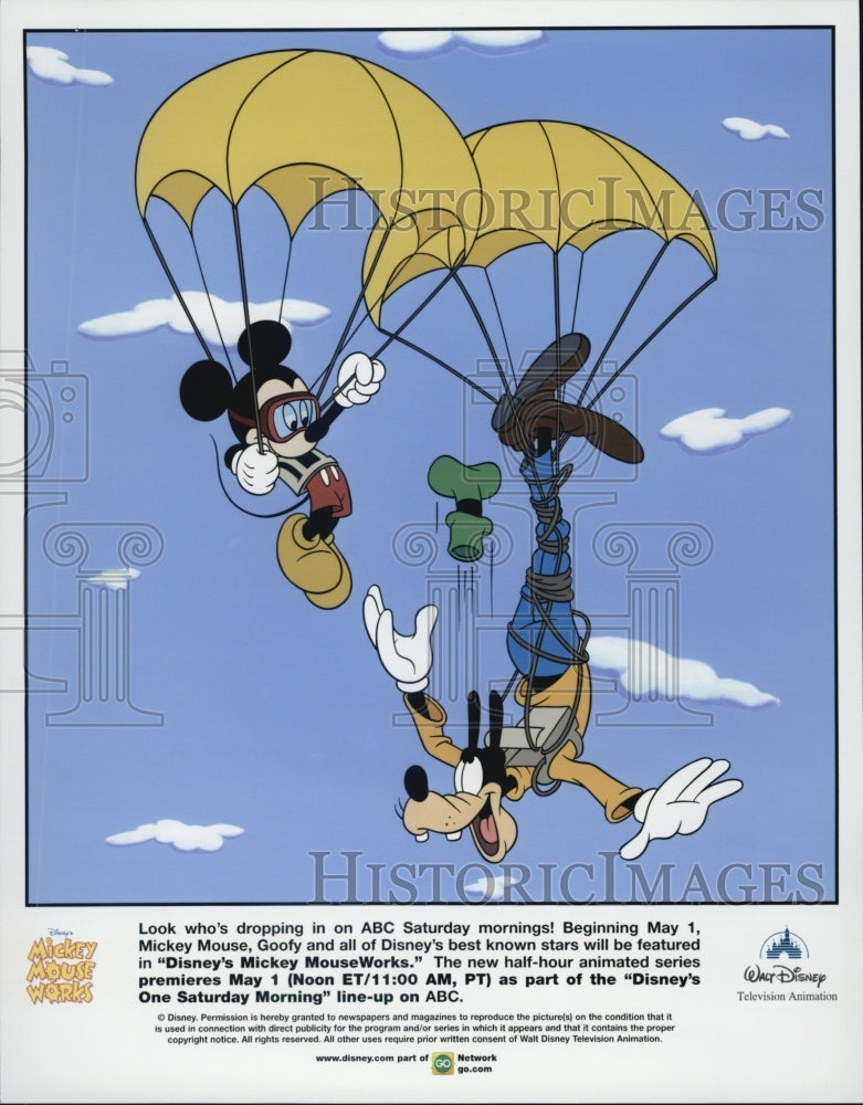 Press Photo Disney&#39;s Mickey MouseWorks - Historic Images