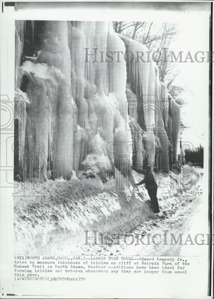 1971 Ice Massachusets - Historic Images