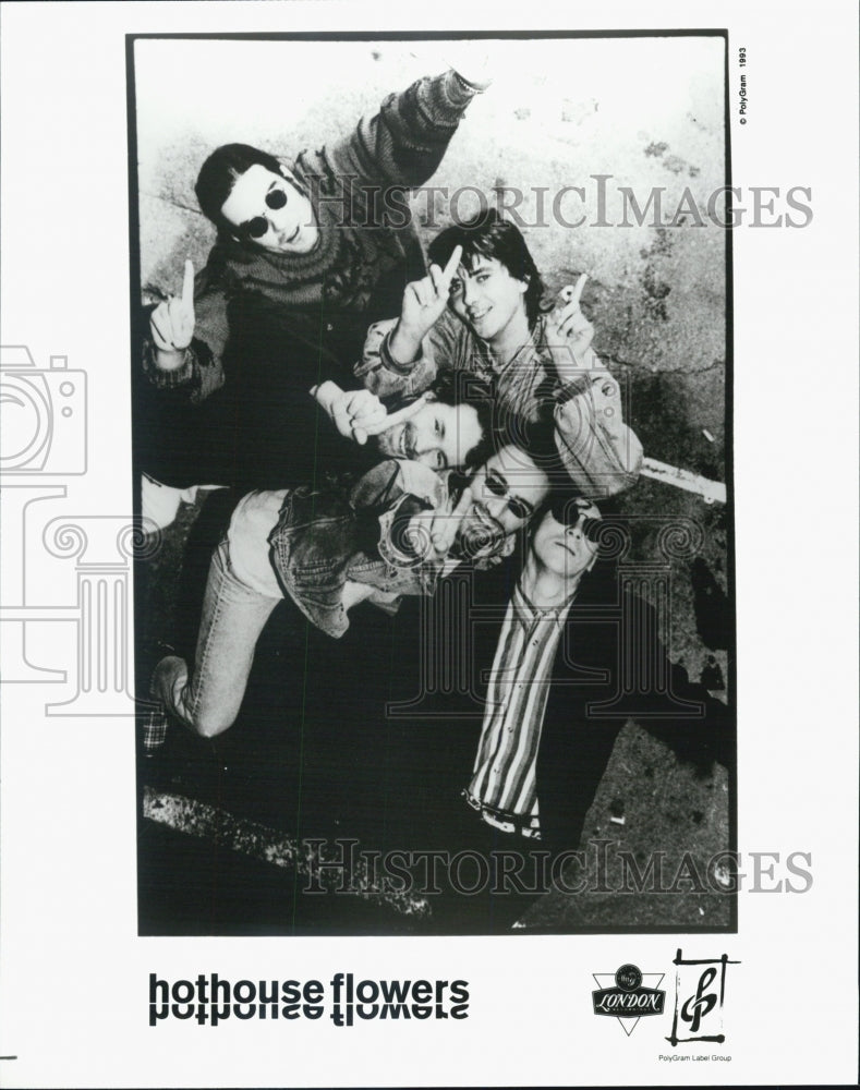 1994 Press Photo Hothouse Flowers - Historic Images