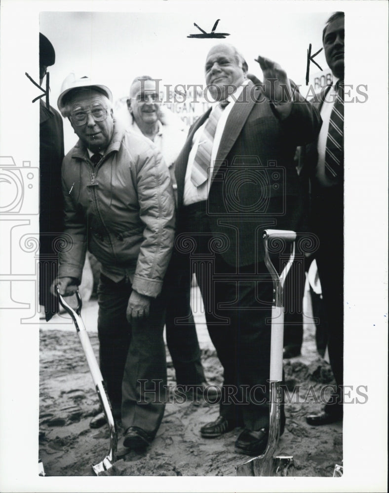 1985 Press Photo Robert Holmes, founder of Teamster union - Historic Images