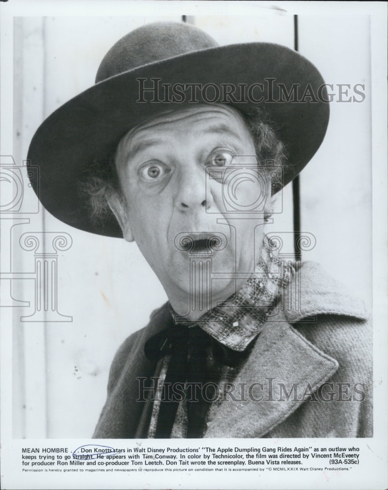 Press Photo DOn knotts was an American comedic actor. - Historic Images