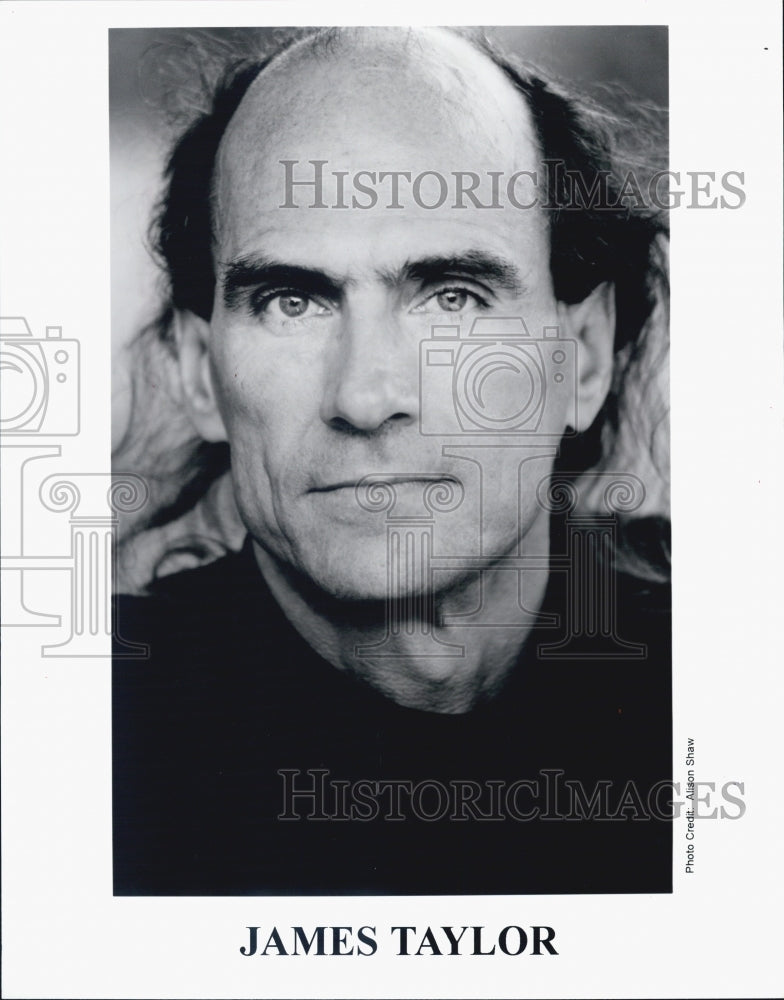 Press Photo Singer James Taylor - Historic Images