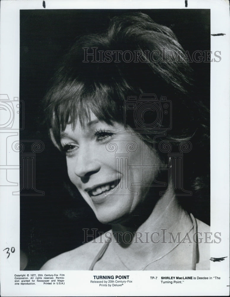 1977 Turning Point Shirley MacLaine Deedee 20th Century Fox - Historic Images