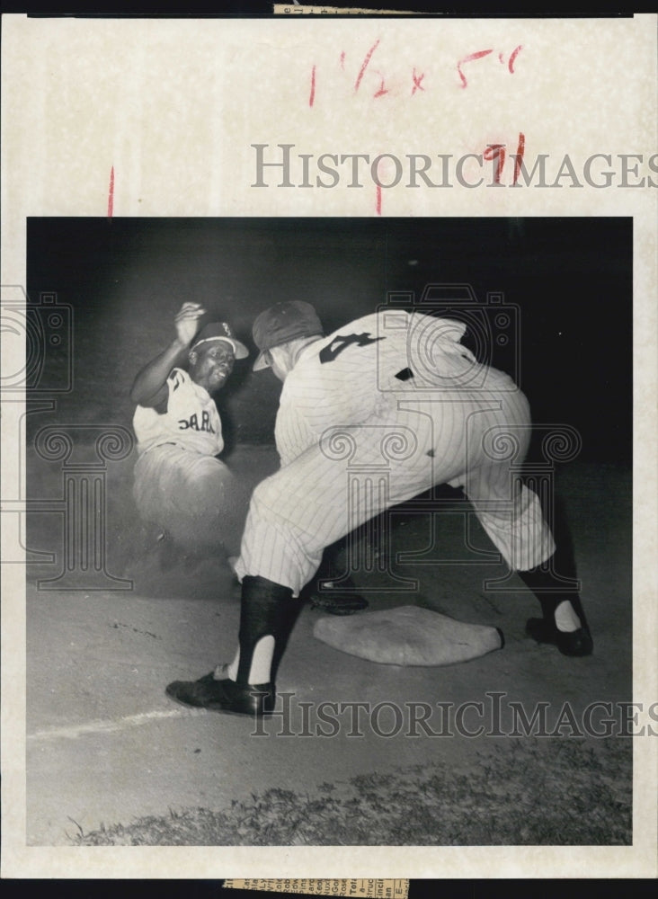 1963 Saints Open with Enthusiasm Dick Krotz 3rd baseman - Historic Images