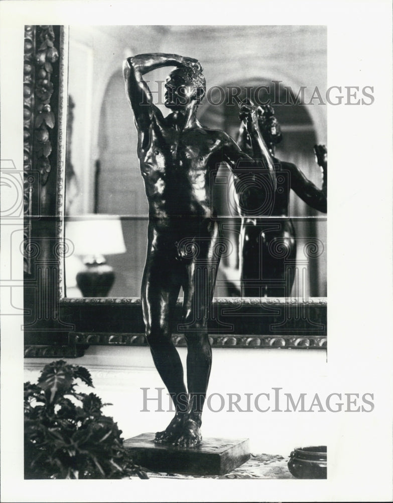 1979 Press Photo Art sculpture Age of Bronze - Historic Images