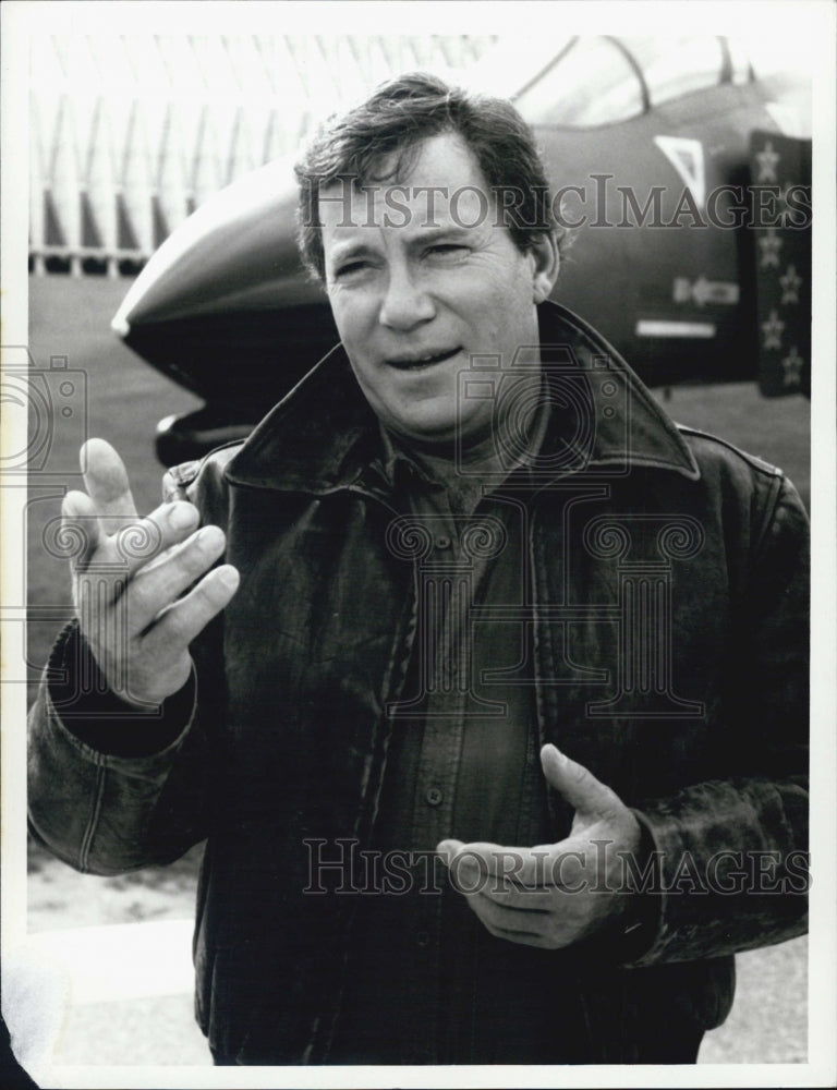 1987 Press Photo William Shatner - Historic Images