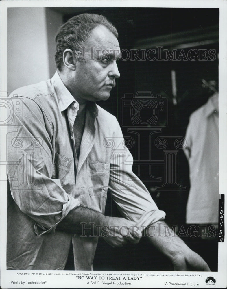 1968 Rod Steiger in No Way to Treat A Lady - Historic Images