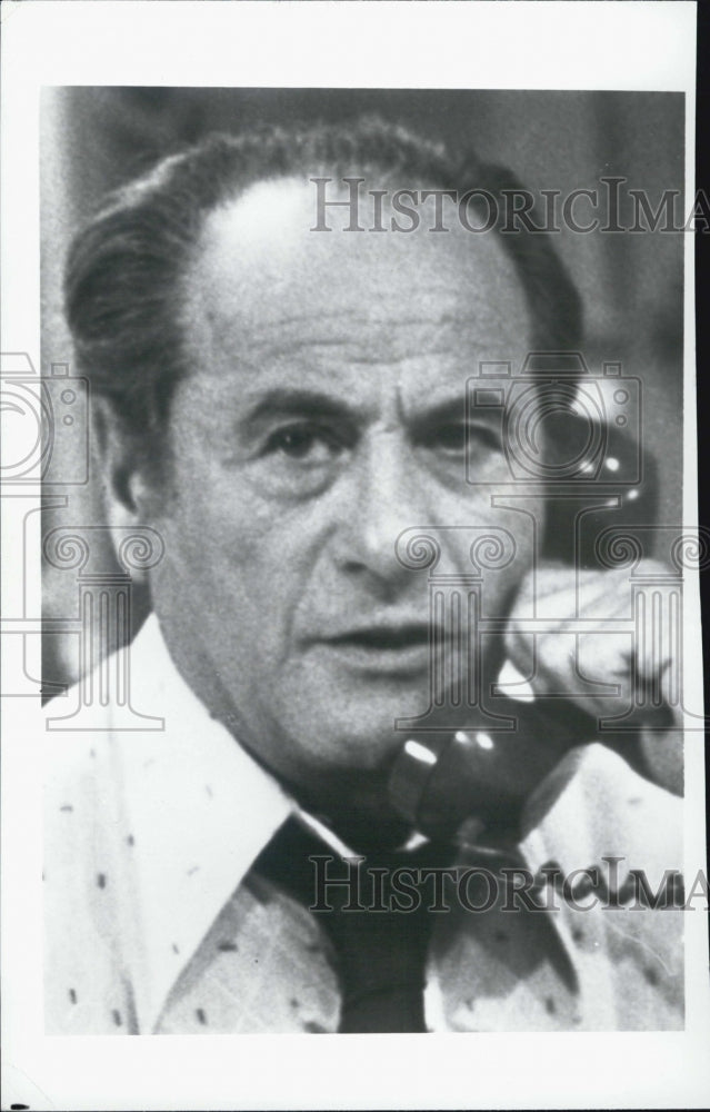 Press Photo Actor American Film, Television And Stage Actor Eli Wallach - Historic Images