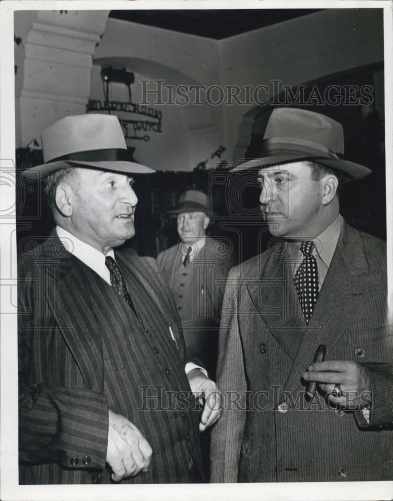 Press Photo Oliver French &amp; Ted McGrew - Historic Images