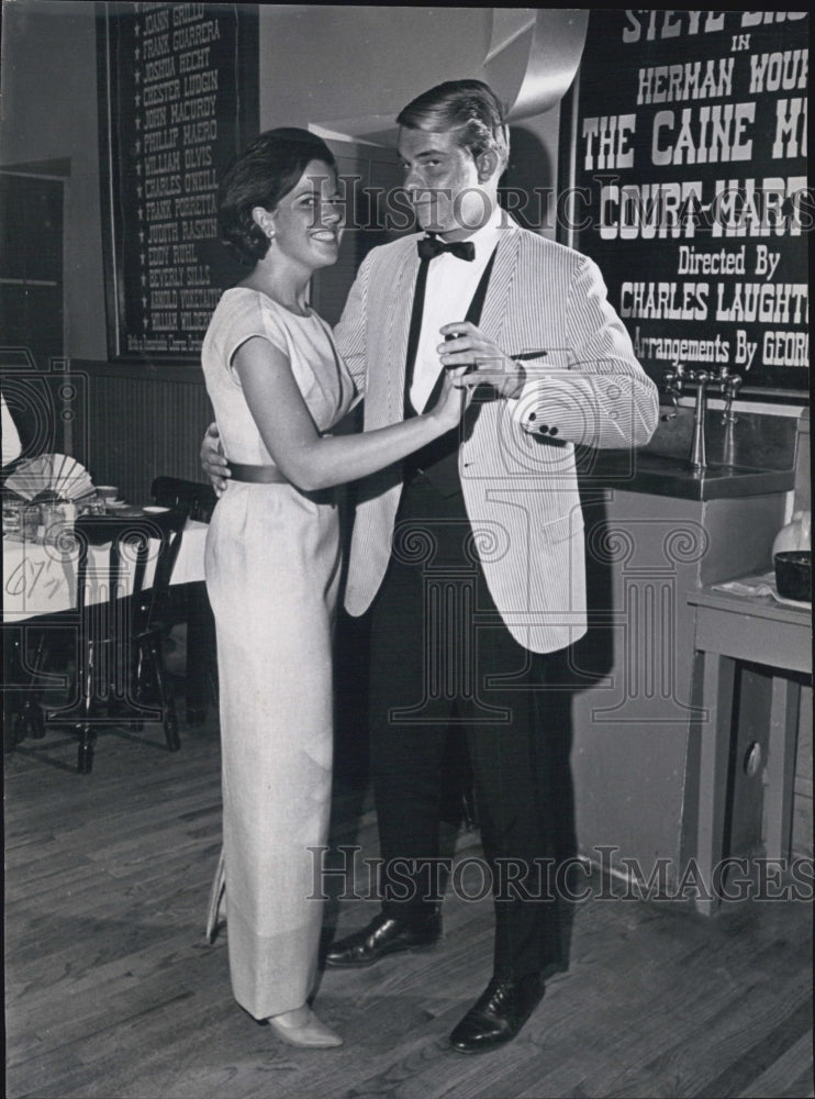 1966 Diana Sweet &amp; her escort John Prince dance at Central City Ball - Historic Images