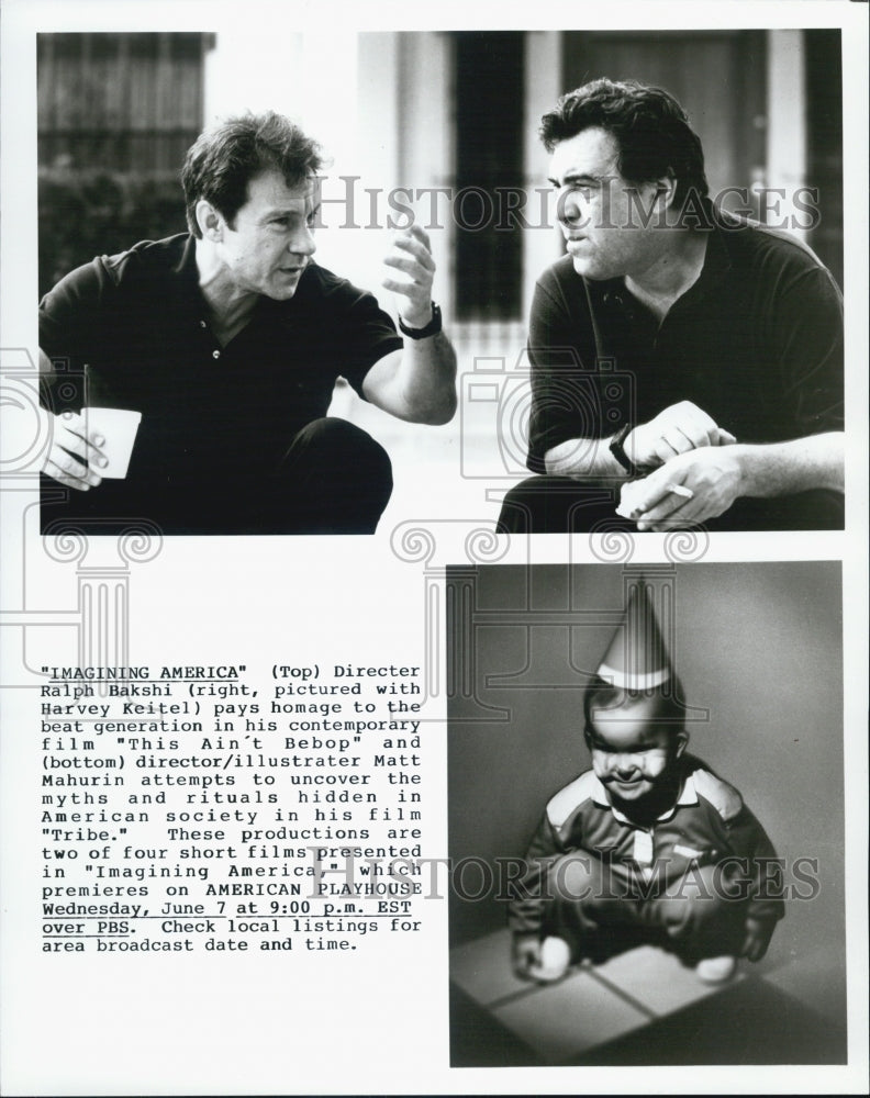 1989 Press Photo Imagining America Director Ralph Baski - Historic Images