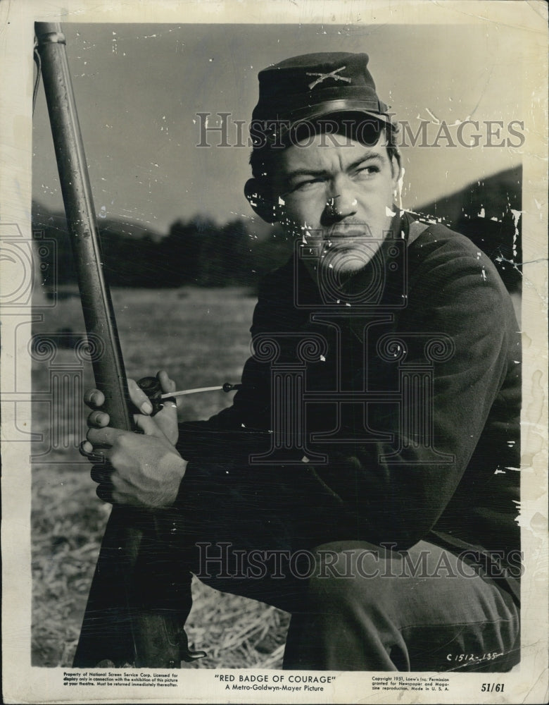 1952 Press Photo Scene Film Red Badge of Courage - RSG16775 - Historic Images