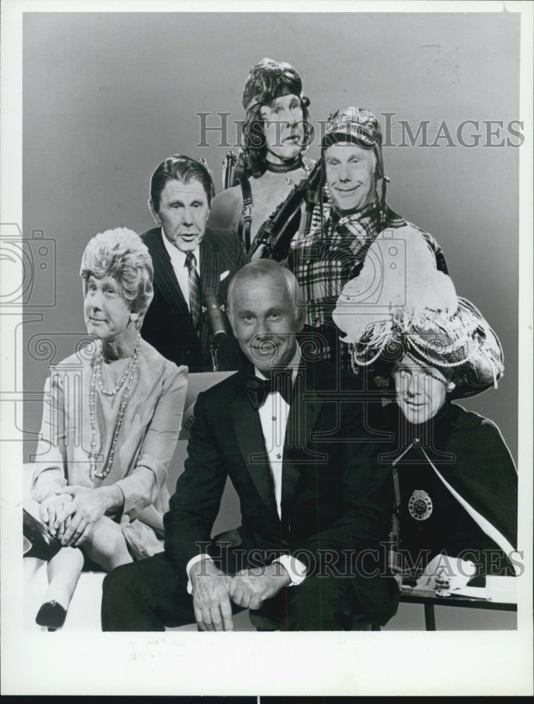 1986 Press Photo Johnny Carson/Comedian/TV Host/The Tonight Show - Historic Images